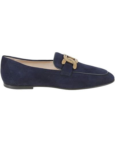 Tod's Catena Loafers - Blue
