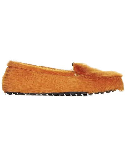 Marni Flat Shoes - Brown
