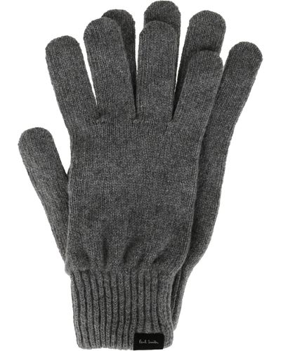 Paul Smith Glove Cashmere - Gray