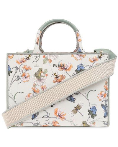 Furla 'opportunity Small' Shopper Bag, - White