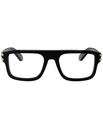 Philipp Plein Square Frame Glasses - Black