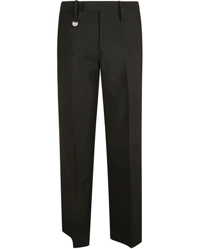 Burberry Tailored Plain Trousers - Black