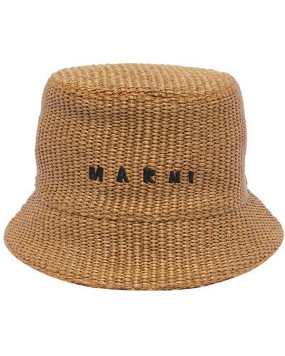 Marni Hats - Brown