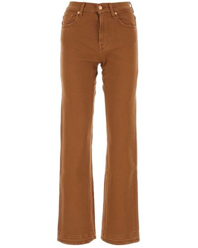 7 For All Mankind Jeans - Brown