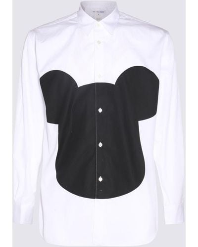 Comme des Garçons Cotton Mickey Mouse Shirt - Black