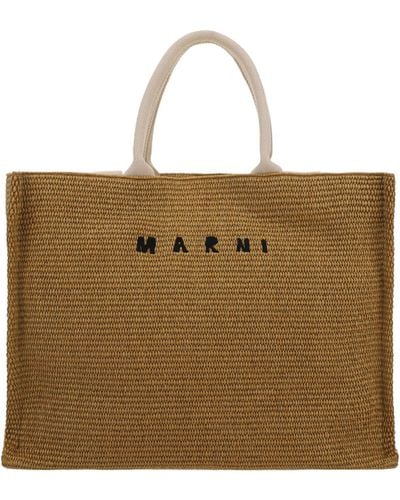 Marni Tote Handbag - Brown