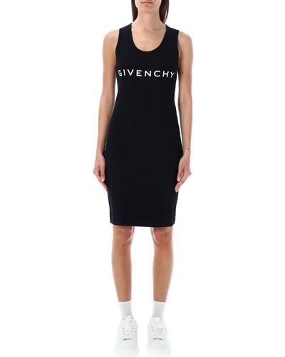 Givenchy Tank Top Midi Dress - Black