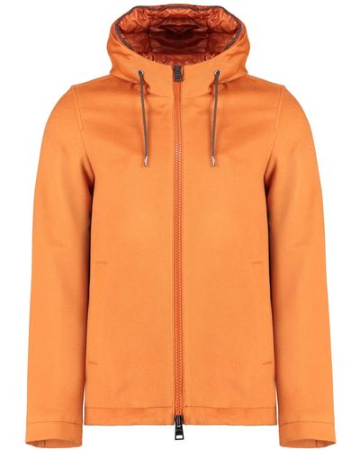 Herno Cashmere Jacket - Orange