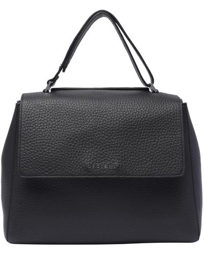 Orciani Soft Sveva Handbag - Black