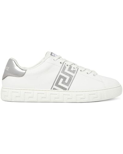 Versace Trainer Calf Leather - White