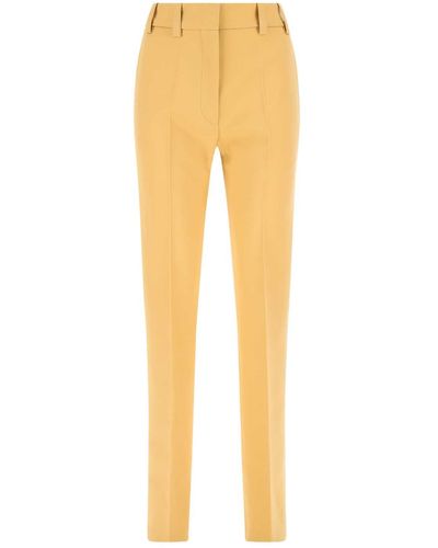 Quira Pastel Wool Pant - Yellow