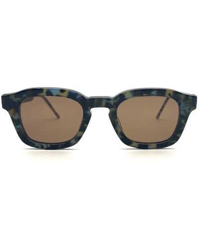 Thom Browne Square Frame Sunglasses - Blue