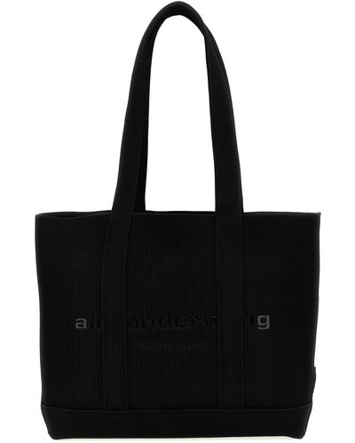 Alexander Wang Knit Medium Tote Bag - Black