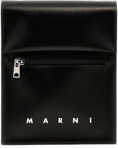 Marni Tribeca Shoulder Bags - Black