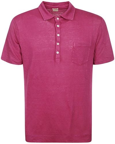 Massimo Alba Polo Shirt With Pocket - Pink