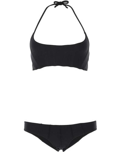 Lisa Marie Fernandez Stretch Nylon Bikini - Black
