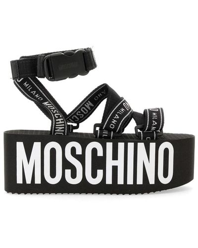 Moschino Football With Logo - White