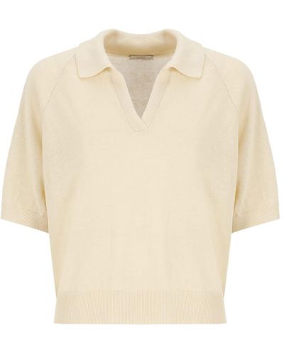 Peserico Cotton Jumper - White