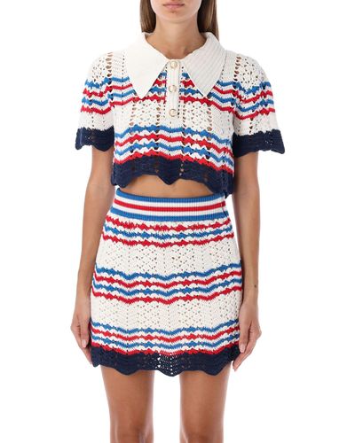 16+ Casablanca Cropped Shirt