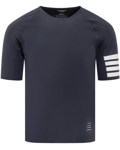 Thom Browne Compression T-shirt - Blue