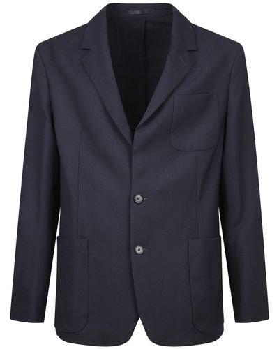 PS by Paul Smith Single-breasted Jacket - Blue
