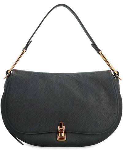 Coccinelle Magie Soft Leather Handbag - Black