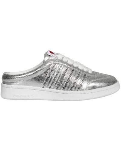 DSquared² Boxer Open Back Sneakers - Gray