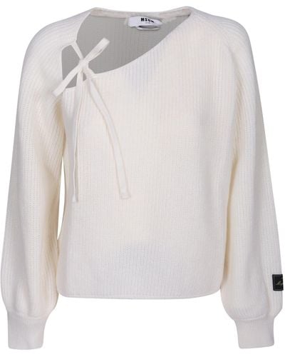 MSGM Knitwear - White