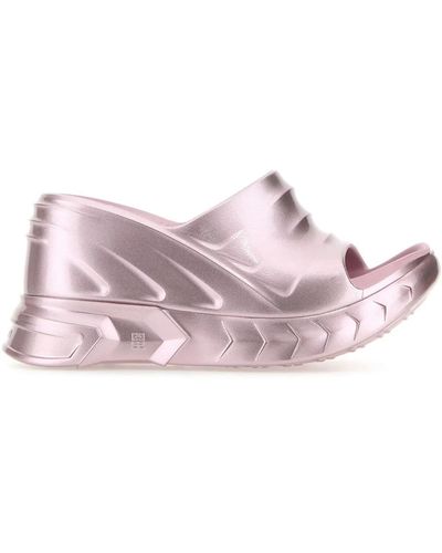 Givenchy Rubber Marshmallow Mules - Pink
