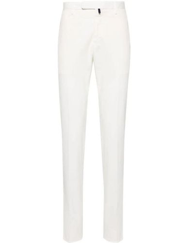 Incotex Model 30 Slim Fit Pants - White