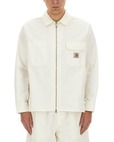 Carhartt Jacket With Logo - White