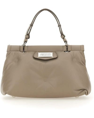 Maison Margiela Glam Slam Handbag Small - Natural