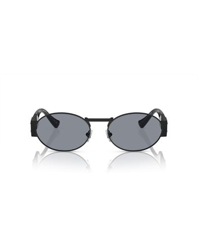 Versace Ve2264 Matte Sunglasses - Grey