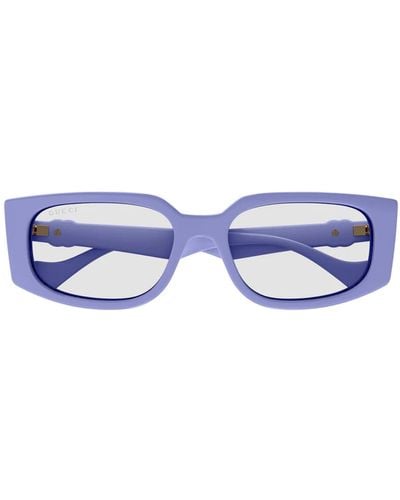 Gucci Gg1534S Linea Gg Logo Sunglasses - Blue