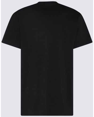 Fourtwofour On Fairfax And Cotton T-Shirt - Black