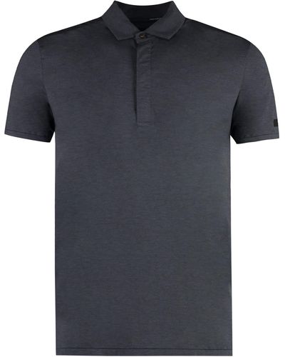 Rrd Technical Fabric Polo Shirt - Black