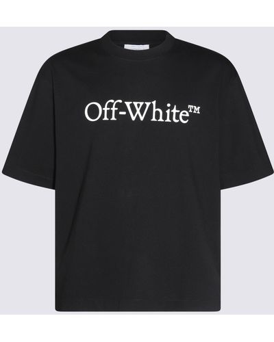 Off-White c/o Virgil Abloh Cotton T-Shirt - Black