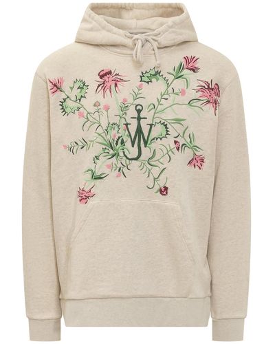 JW Anderson Embroidered Sweatshirt With Embroidery - White