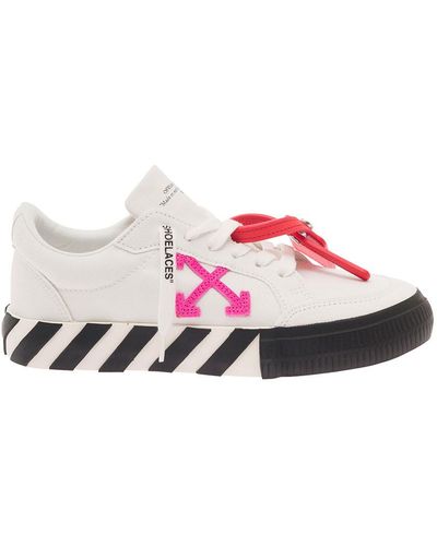 Off-White c/o Virgil Abloh And Low Vulcanized Trainers - Pink