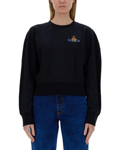 Vivienne Westwood Sweatshirt "Cynthia" - Blue