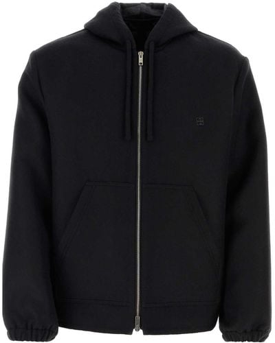 Givenchy Wool Blend Sweatshirt - Black
