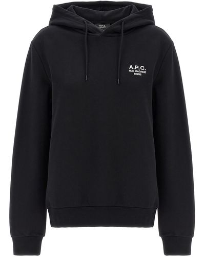 A.P.C. Standard Hoodie - Black