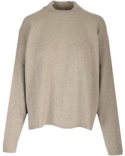 Rick Owens Cashmere Sweater - Natural
