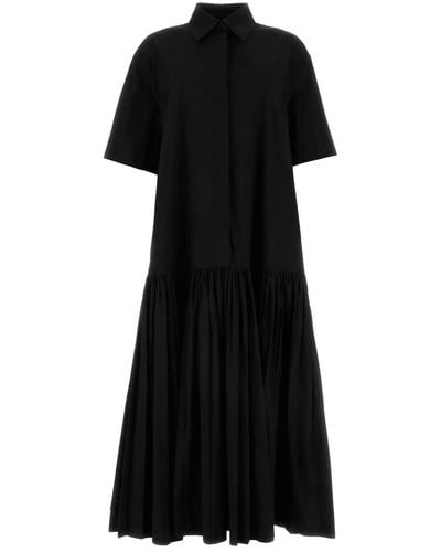 Jil Sander Poplin Shirt Dress - Black