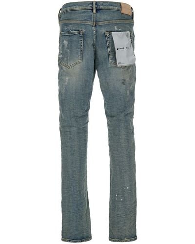 Mens Painted Jeans