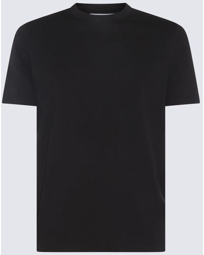 Cruciani Cotton Blend T-Shirt - Black