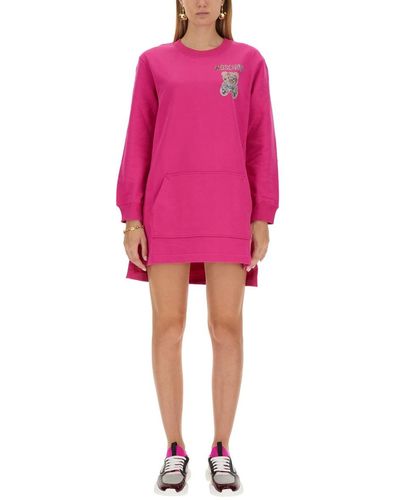Moschino Knit Dress - Pink