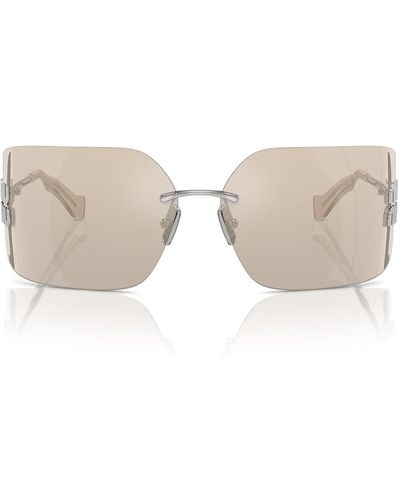 Miu Miu Mu 54Ys Sunglasses - White