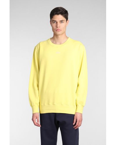 Autry Sweatshirt In Yellow Cotton