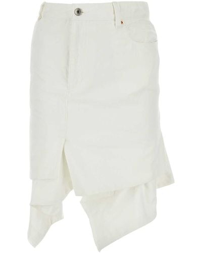 Sacai Skirts - White